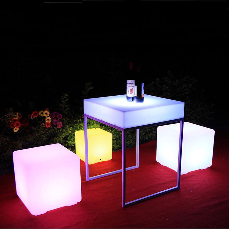 40cm zdalnie sterowane patio LED lampy kostkowej Latarnia LED źródło światła dla patio rozrywki